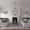 Ekena Millwork Blackthorn Medallion (Canopies up to 4 7/8"), 11 3/4"OD x 3 5/8"ID x 1"P, Witch Hazel Crackle CM11BLWHC - alternate 3